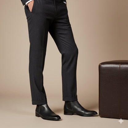 The Cortona Men’s Zip Ankle Chelsea Boots