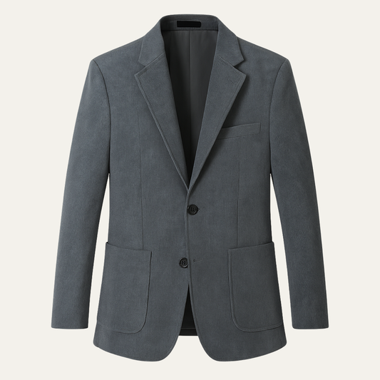 The Spello Men’s Casual Formal Corduroy Blazer