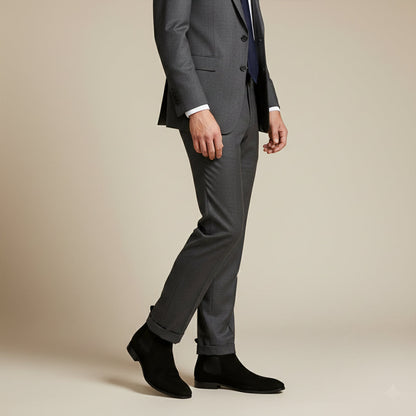 The Aldridge Men’s Retro Leather Ankle Chelsea Boots