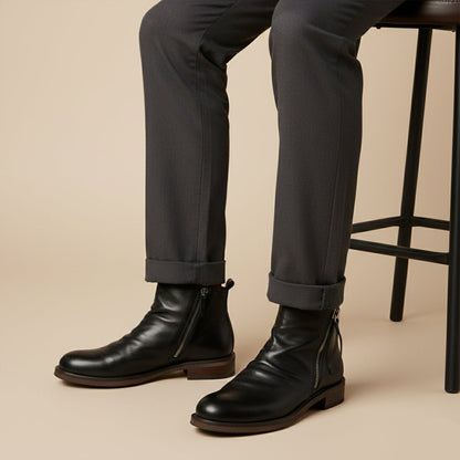 The Rue Saint-Honoré Men’s Leather Chelsea Boots - Luxury Shoes