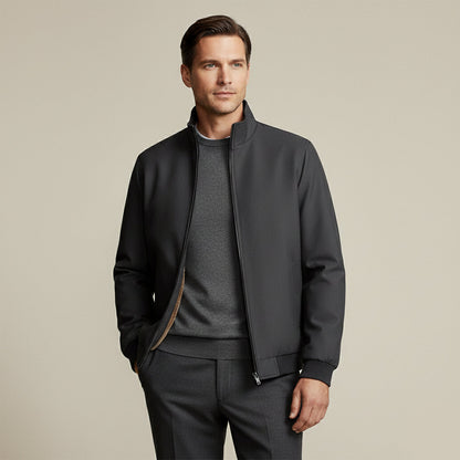 The Sleyever Men’s Elegant Warm Fleece Lining Jacket