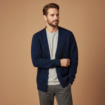 The Oslo Knit Cardigan – Men’s Open Front Casual Cardigan