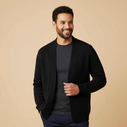 The Oslo Knit Cardigan – Men’s Open Front Casual Cardigan