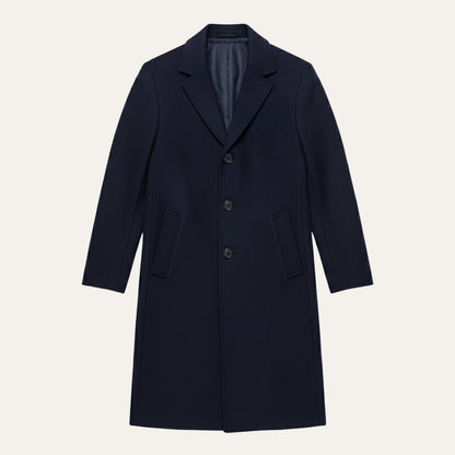 The Belmont Men’s Elegant Classic Wool Winter Overcoat