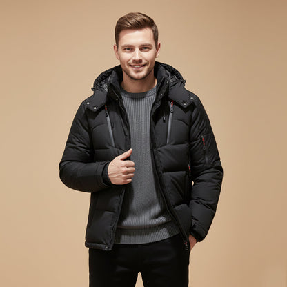The Foxglove Men’s Insulated Winter Park Jacket with Hood