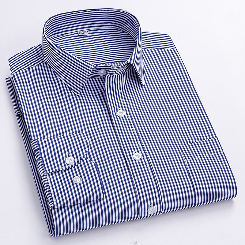 Niccolò | Stylish Long Sleeve Cotton Shirt for Any Occasion