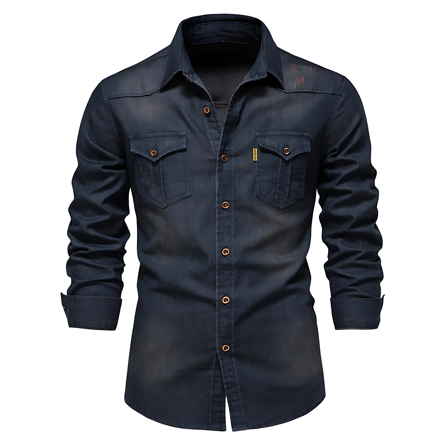 Stylish Men's Denim Shirt for Everyday Wear