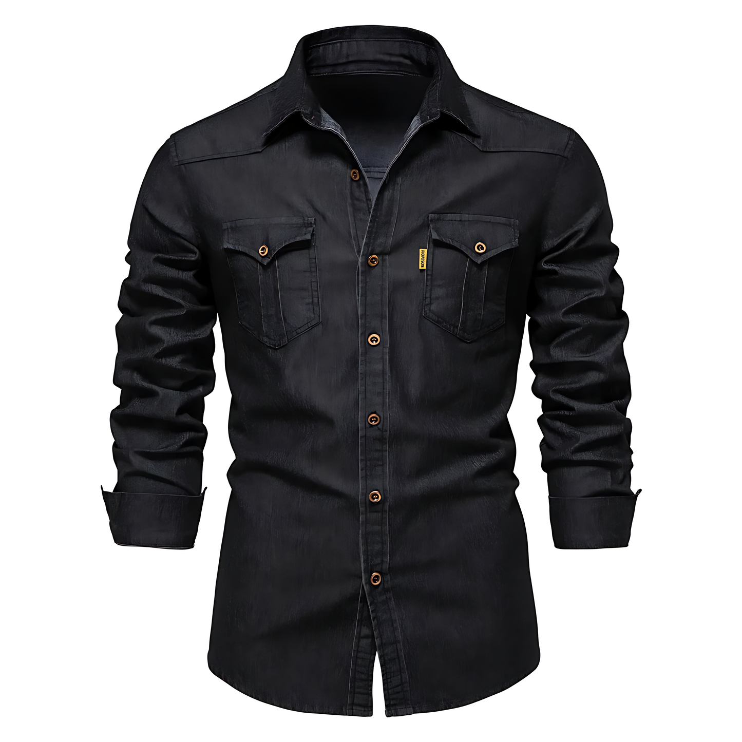 Stylish Men's Denim Shirt for Everyday Wear
