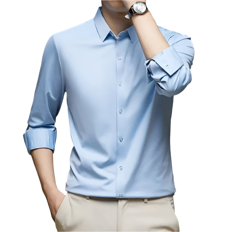 Men’s Wrinkle-Free Dress Shirt for Office & Events