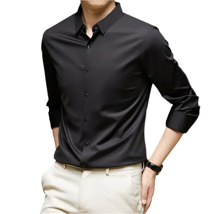 Men’s Wrinkle-Free Dress Shirt for Office & Events