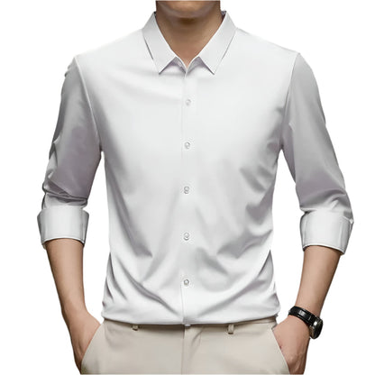 Men’s Wrinkle-Free Dress Shirt for Office & Events