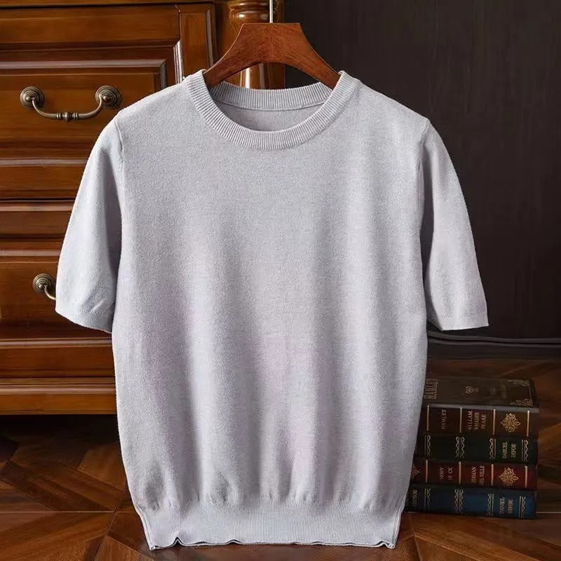 Giovanni Milano - Cashmere T-Shirt for Chic Occasions