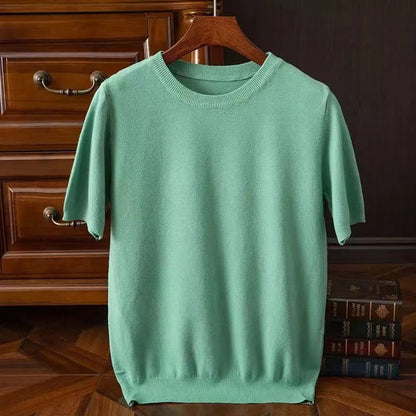 Giovanni Milano - Cashmere T-Shirt for Chic Occasions