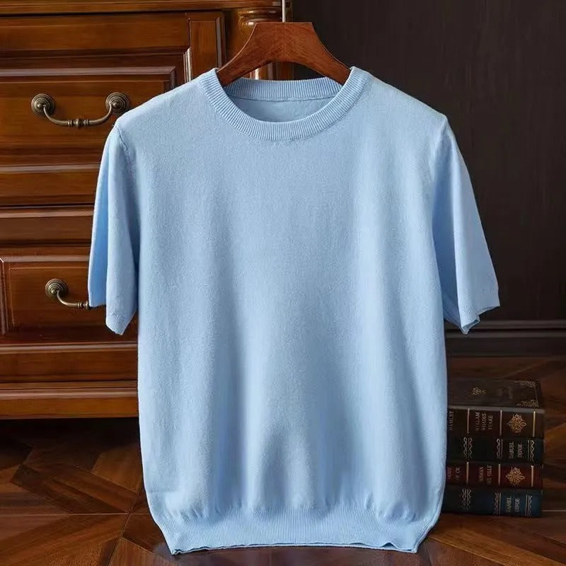Giovanni Milano - Cashmere T-Shirt for Chic Occasions