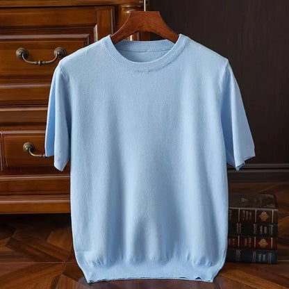 Giovanni Milano - Cashmere T-Shirt for Chic Occasions